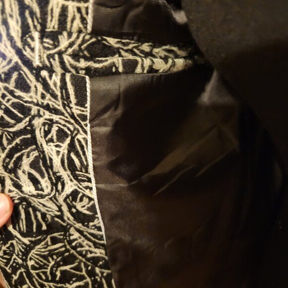 Men's yarn monochrome jacket - Picture 3 of 7